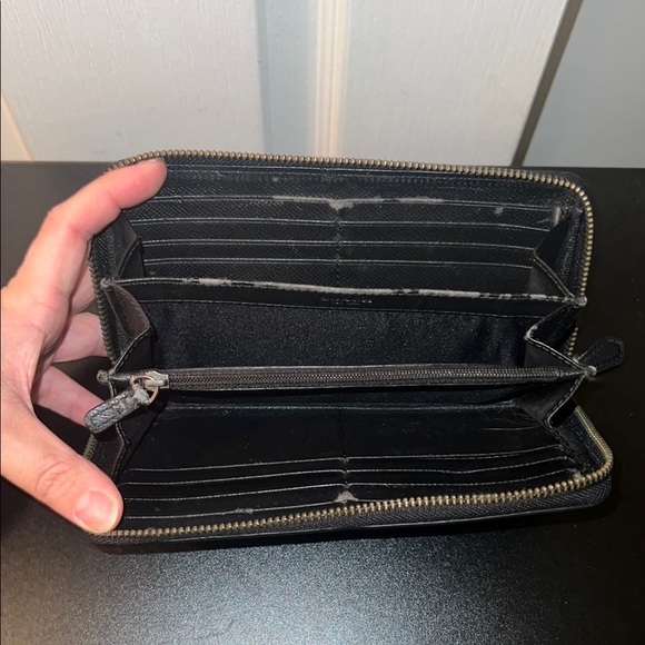 Coach F53426 Star Canyon Quinn Wallet Limited Edition Black/Blue - Picture 5 of 6